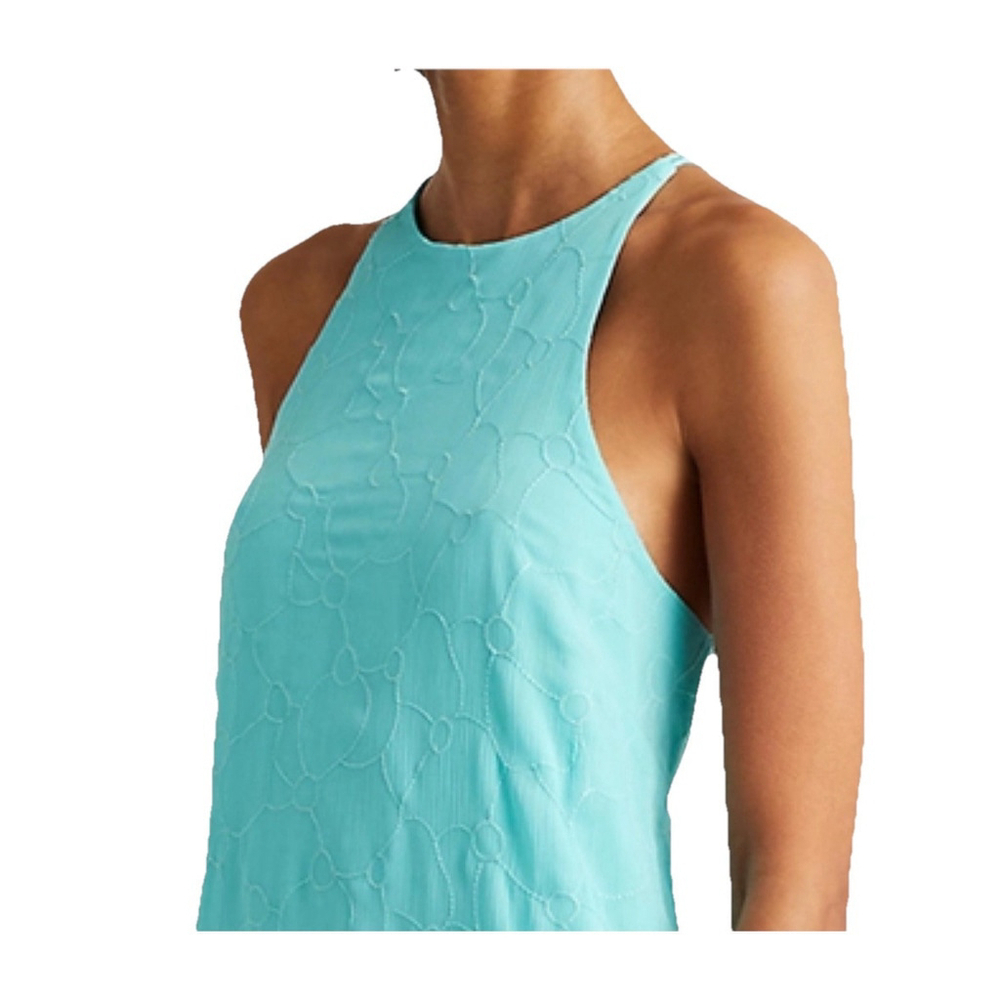 Lauren Ralph Lauren Women's Eyelet Sleeveless Shift Dress 250837532001 NWT -14 - Picture 3 of 7